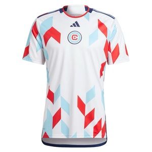 Chicago Fire FC 2023 MLS White Soccer Jersey *XL*